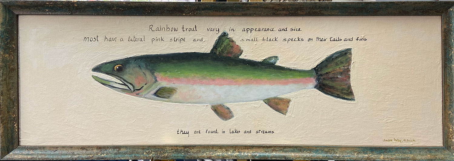 Rainbow Trout By Sandra Aldrich