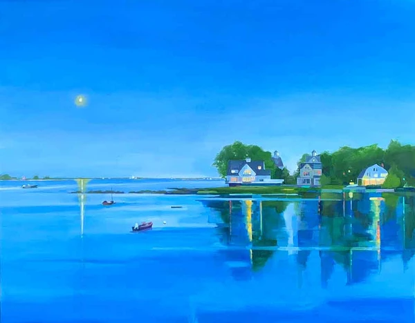 Moon Over East Beach