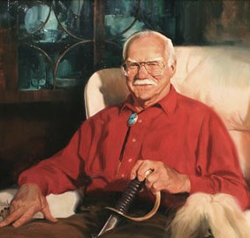 Man Portrait By Dennis Lyall