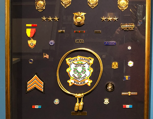 Retiring chief of the Capital State Police