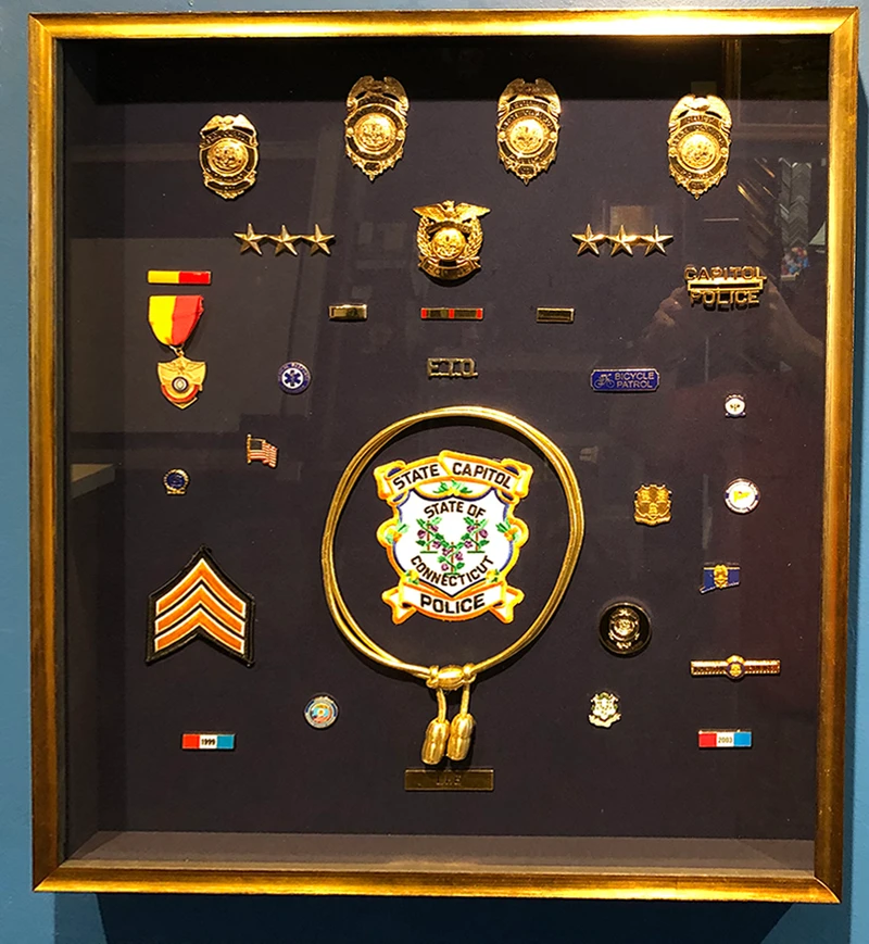 Retiring chief of the Capital State Police