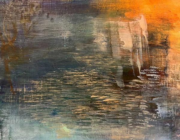 Lagoon at Sunset 