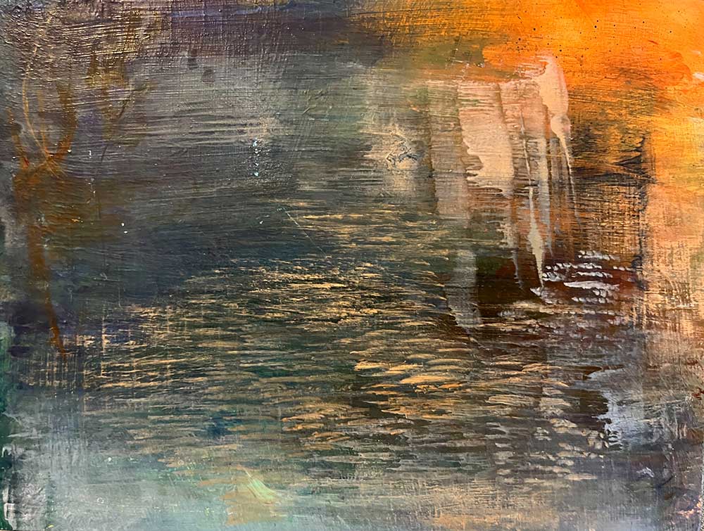 Lagoon at Sunset 