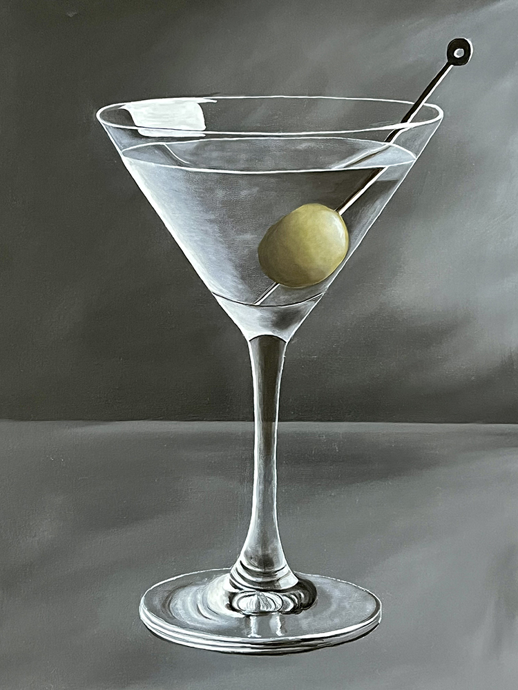Martini With Olive