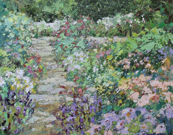 Garden Path at Day’s End