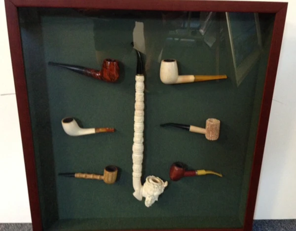 A collection of grand dad’s pipes