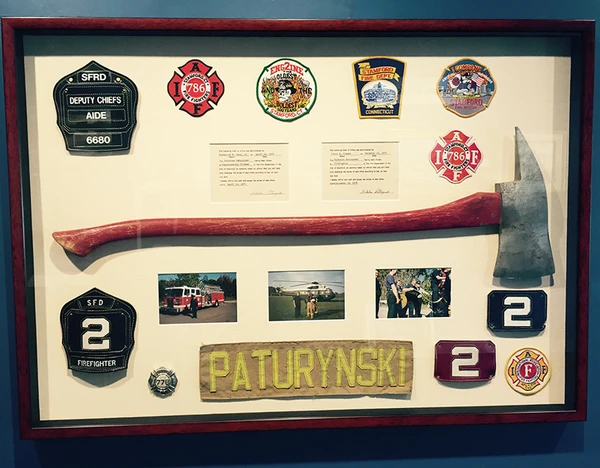 A son’s gift to his dad, a Stamford fireman
