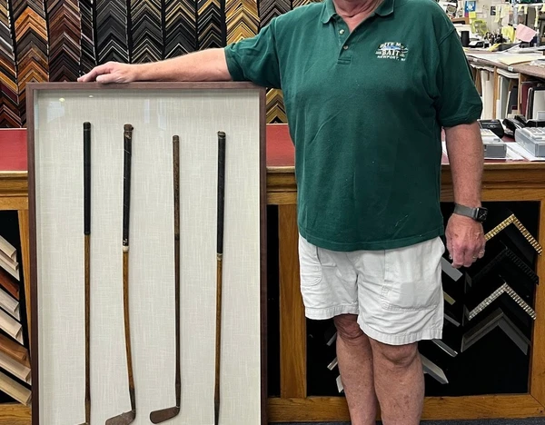 Golden oldies: wooden shaft golf clubs