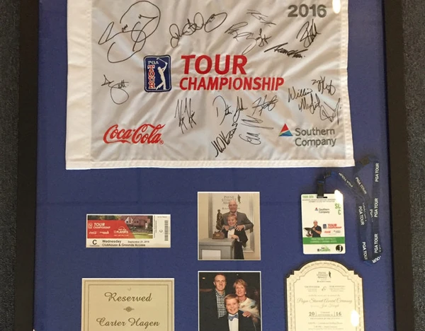 Coca Cola Golf Championship Shadow Box