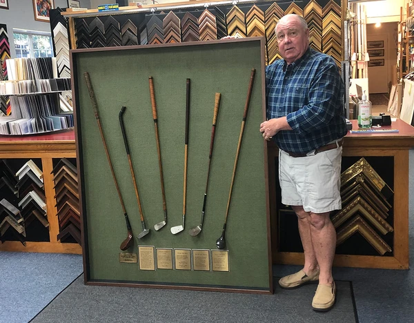 Large Golf Shadowbox