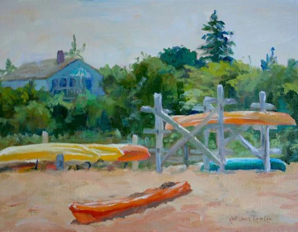 Colorful Kayaks