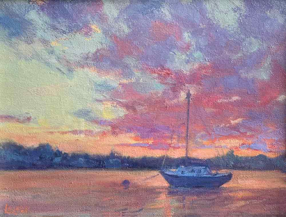Sunset on the Bay