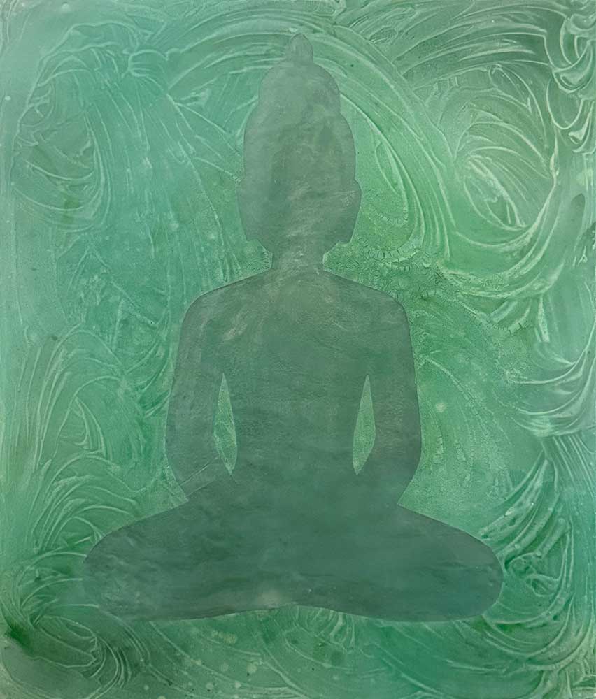 Seafoam Buddha By Wendy Petta-Goldman