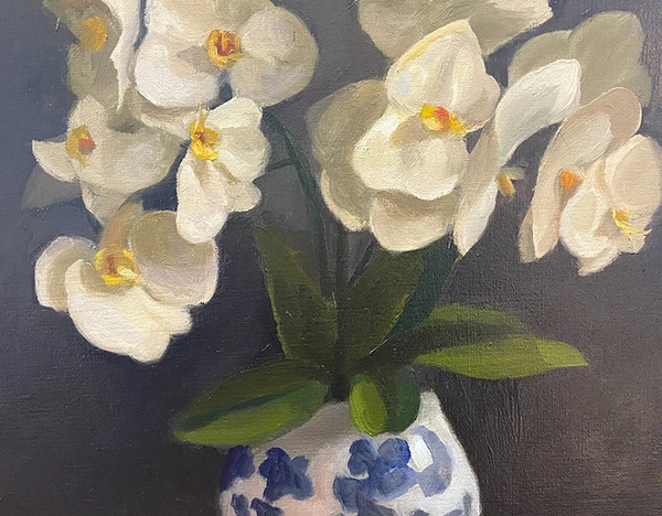 White Orchids 