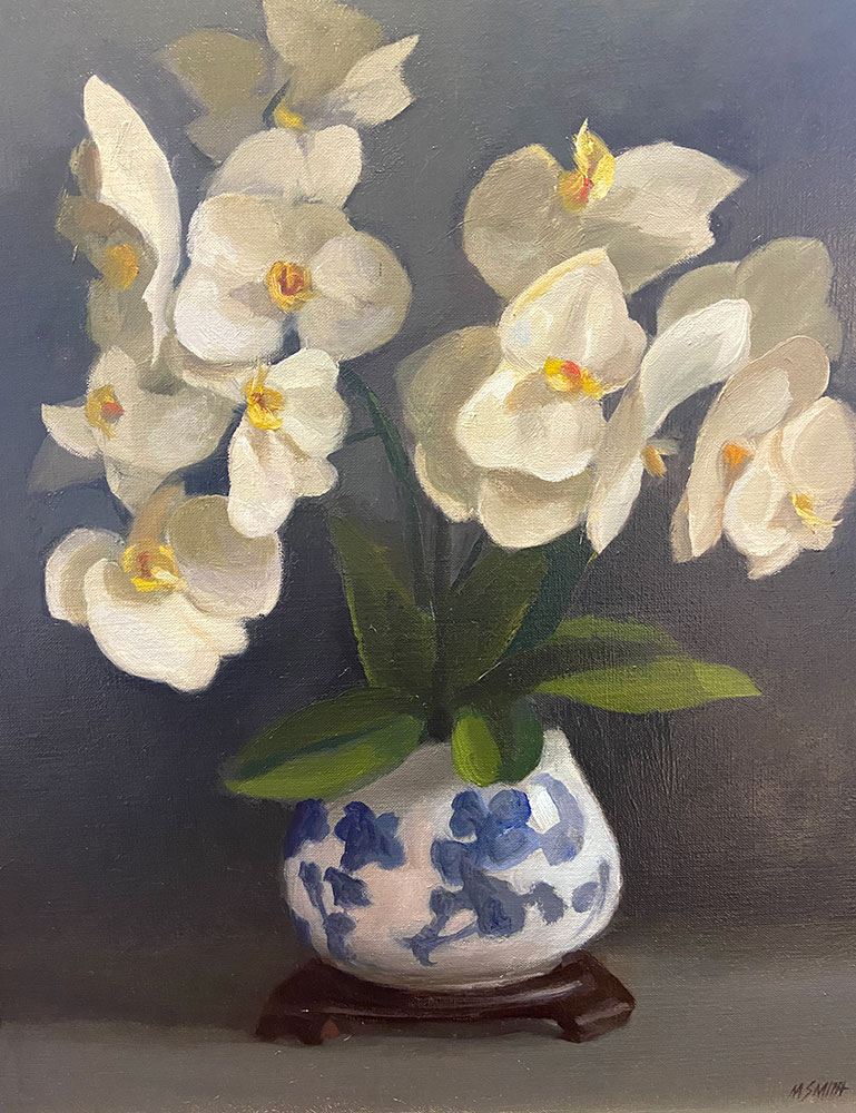 White Orchids 