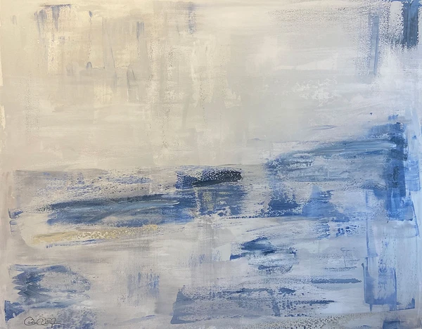 Stacks of Blue  