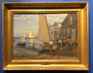Evening Sail, Nantucket By A. D. Blake