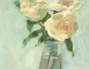 White Roses By Barbara Lussier