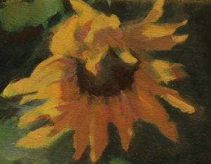 Sunflower By Barbara Lussier