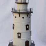 The Saybrook Breakwater Lighthouse By Ken Beerbohm
