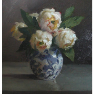Floral in Asian Vase By Murray Smith
