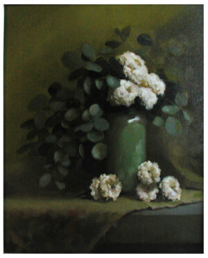 Mums and Eucalyptus By Murray Smith