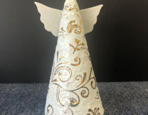 Ceramic Angel 2 By Margaret Ulecka-Wilson
