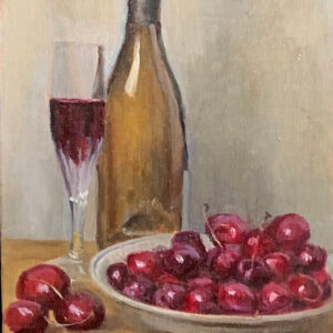 Cherries By Barbara Efchak