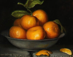 Mandarin Oranges By Barbara Efchak
