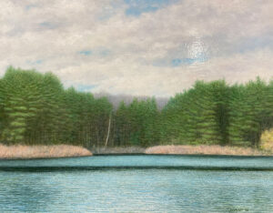 Early Spring at the Reservoir By George Stewart