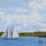 Three Sails By Marlene Wiedenbaum