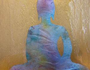 Buddha (Gold & Rainbow) By Wendy Petta-Goldman