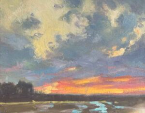 Dawn Clouds By Barbara Lussier