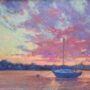 Sunset on the Bay By Barbara Lussier