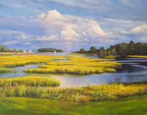 Shorehaven Marsh By Thomas Healy