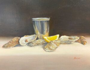 Silver & Oysters By Mary Morant