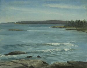 Seawall Acadia Maine By Barbara Efchak