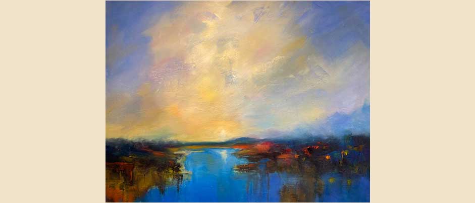 Sunrise on the Water By Mireille Duchesne
