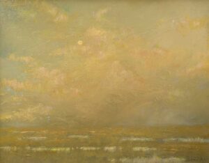 Gilded Marsh By Sue Barrasi