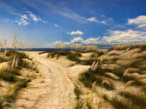 Path To The Beach By Yasemin Tomakan