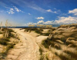 Path To The Beach By Yasemin Tomakan