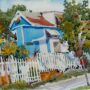 Blue House, Bahamas By William Ternes