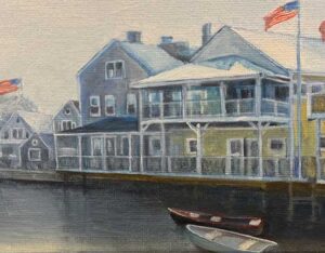 Easy St. Boat Basin, Nantucket By Yasemin Tomakan