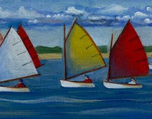 Rainbow Fleet, Nantucket, By Yasemin Tomakan