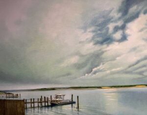 View of the Beach, Osterville By Yasemin Tomakan