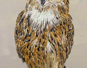 Eurasian Eagle Owl By Barry Levin