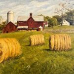 Baled Hay By Murray Smith
