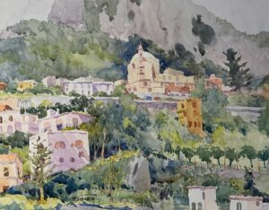 Spanish Hillside By William Ternes