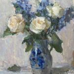 White Roses By Patricia Nebbeling
