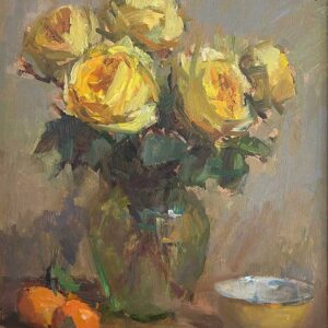 Yellow Roses By Patricia Nebbeling